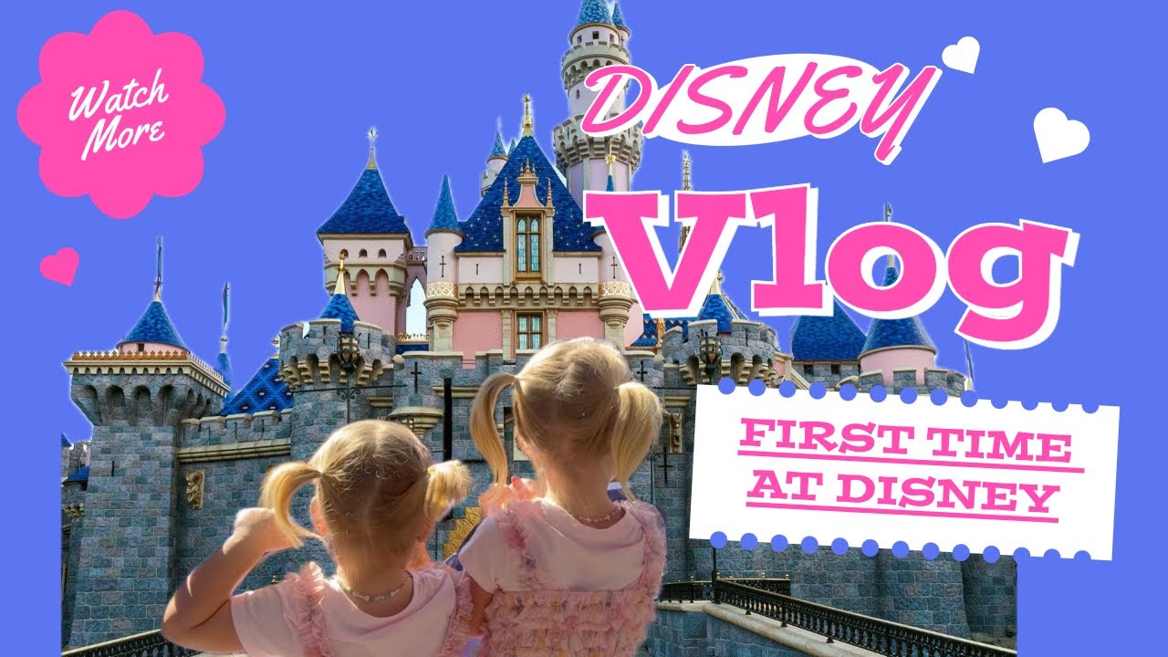 FIRST TIME AT DISNEYLAND WITH THE KIDS!!!! (Full Video)
