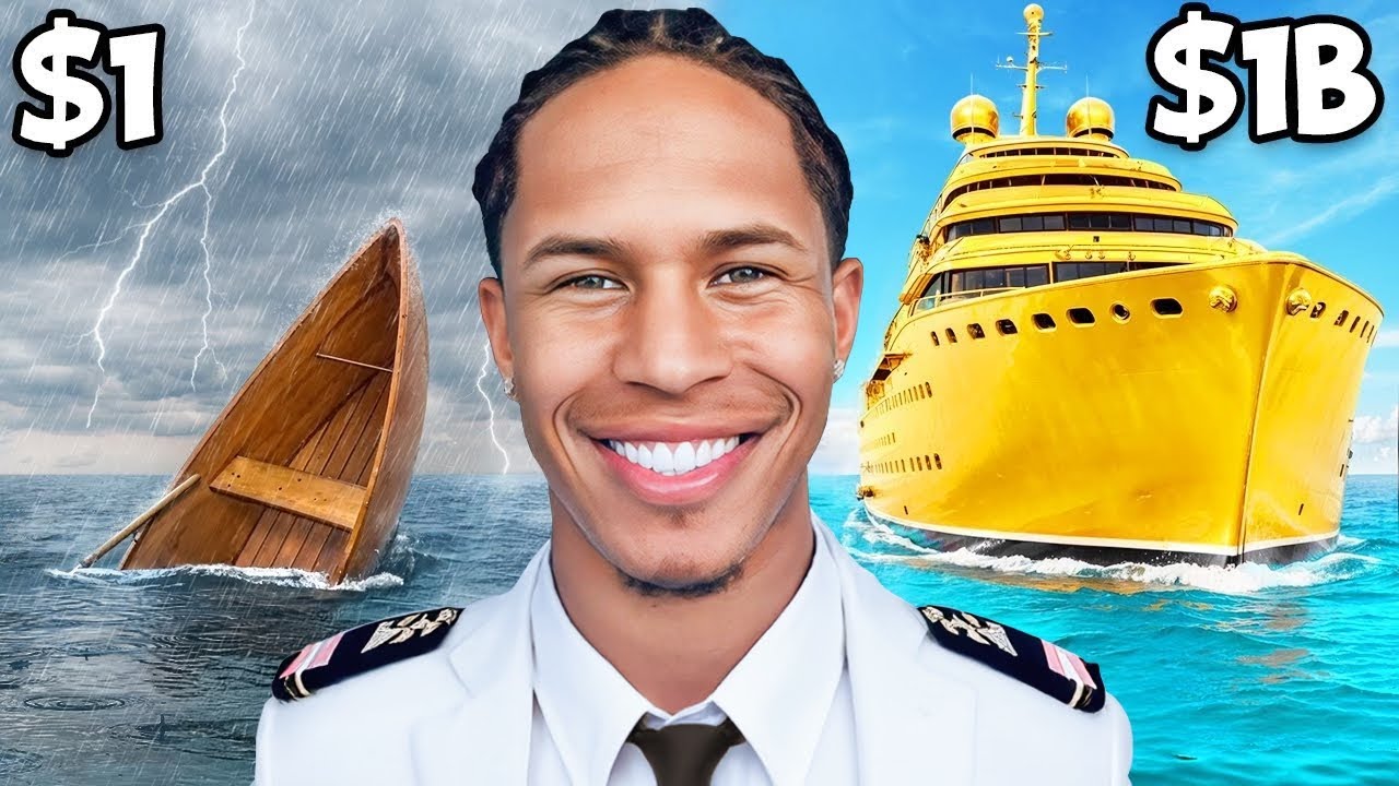 $1 vs $1,000,000,000 Yacht! {Full Videos}